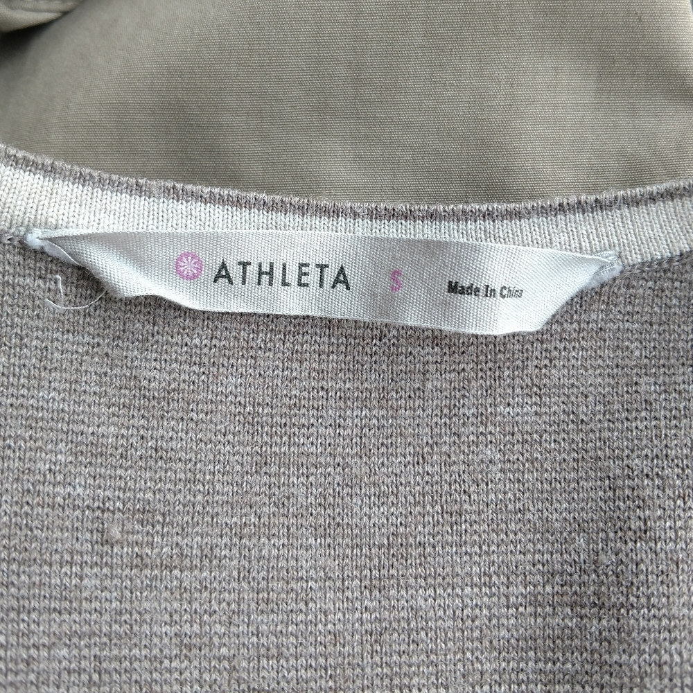 Athleta Boreal long sleeve fitted sweater dress S - Picture 5 of 5
